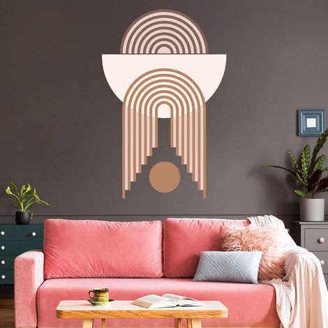 Papier peint intissé pré-encollé fresques géantes - FRESQUE PORTAIL DU DÉSERT - 135x90cm (1/4)
