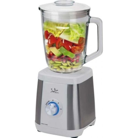 Batidora inox vaso cristal