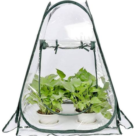 Serre de jardin pliable, mini-serre pour plantes et fleurs, abri de jardin pour plantes, serre en PVC pour le jardin, protection contre le froid et le gel.