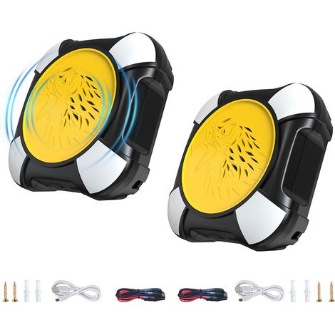 Repellente Ultrasuoni Topi – Doppia Azione con Flash Luminosi, Copertura 360° fino a 300m² – Design Compatto e Moderno – Ideale per Casa, Garage e Uffici (1/5)