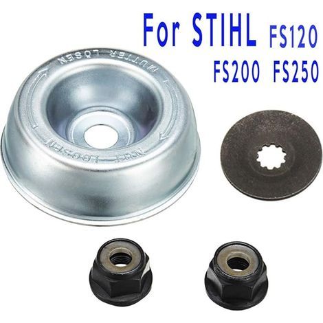 4PCS / Set de Fixation Lame en métal Rechange de Haute qualité Kit pour STIHL Tondeuse à Gazon débroussailleuse (1/5)