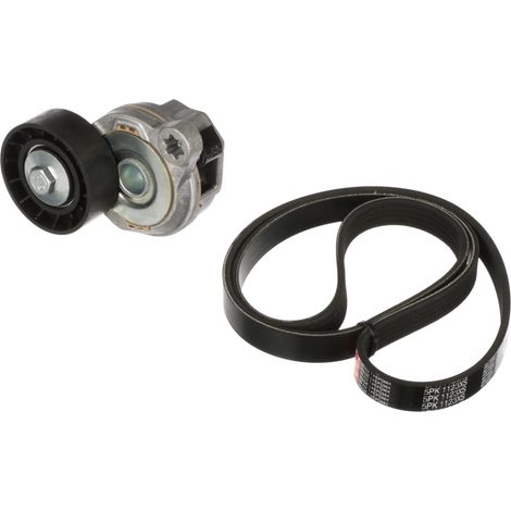Jeu de courroies trapézoïdales à nervures Gates K015PK1123XS VOLVO 31401425
