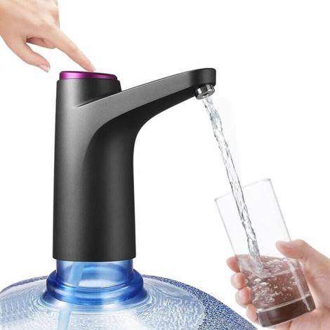 Pompe à Bouteille d’eau,Distributeur d'eau en Bouteille,USB Portable Pompe Bouteille a Eau,pour Bouteille Universelle de 5 gallons (1/5)