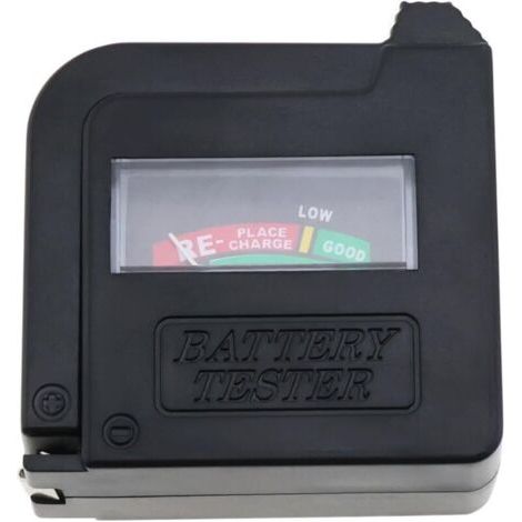 BUNTHAUS Lntyq Testeur de Batterie BT-860 Vérificateur de Tension Moniteur Équipement Électrique Adapté Aux Piles Bouton AA AAA CD 9V 1.5V (1/5)