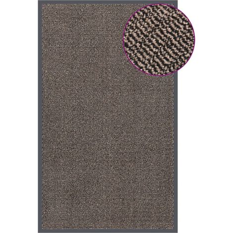 FIMEI Paillasson touffeté 90x150 cm Marron foncé