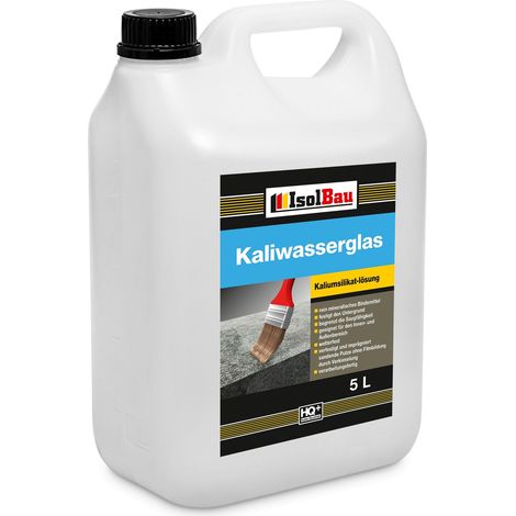 IsolBau Vaso in vetro per acqua al potassio Kaliwasserglas 5L (1/2)