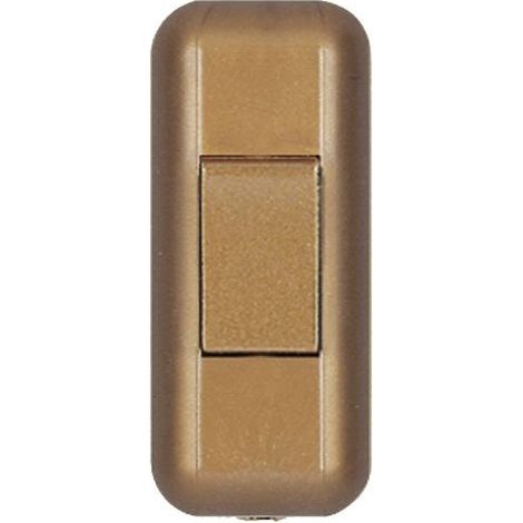 Interruptor 2A Dorado Antiguo
