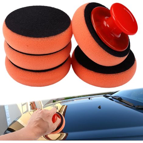 5 Pcs 3.5 inch Tapis de Polissage de Voiture, Éponge de Polissage (1/5)