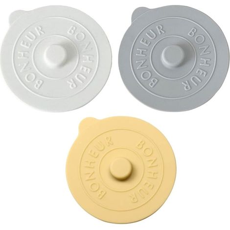 3-teiliges Silikondeckel-Set: Silikon-Wasserbecherdeckel, Silikon-Teebecherdeckel, Getränkebecherdeckel, für den Heim- und Outdoor-Einsatz (1/4)