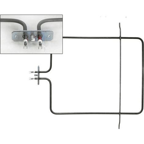 Résistance Sole 1200 W (05051652) Four, cuisinière CURTISS, FAR, FRATELLI ONOFRI, FUNIX, HIGH ONE HIG, SELECLINE, TERIM, TRIOMPH, URANIA (1/2)