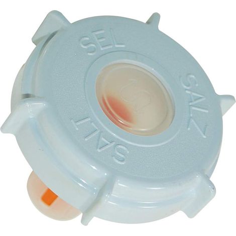 Bouchon bac à sel d'origine (481246279906) Lave-vaisselle AEG, ARTHUR MARTIN ELECTROLUX, BAUKNECHT, ELECTROLUX, FAURE, IGNIS, IKEA, IKEA WHIRLPOOL, LADEN, RADIOLA, SMEG, WHIRLPOOL, ZANKER, ZANUSSI
