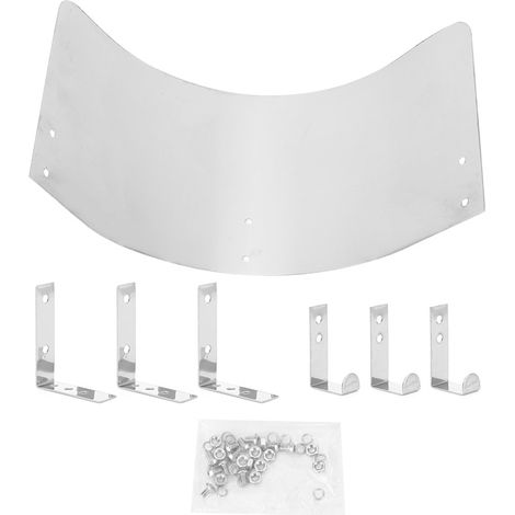 Couvercle de filtre à air conique pour admission d'air froid de voiture de course avec isolation thermique en acier inoxydable, adapté aux éléments filtrants de 2,5 à 4 pouces. (1/5)