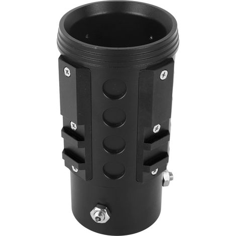 Embout d'échappement 63mm réducteur de bruit, collet robuste pour Jeep Wrangler, adaptable tuyaux diamètre 38-63mm, finition noire, silencieux et durable. (1/5)