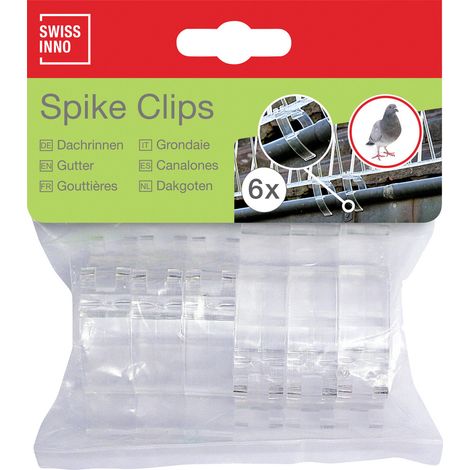 Swissinno 1 238 001K Spike-Clips Befestigungsclips Passend für Marke (Tiervertreiber) Swissinno Taub (1/5)