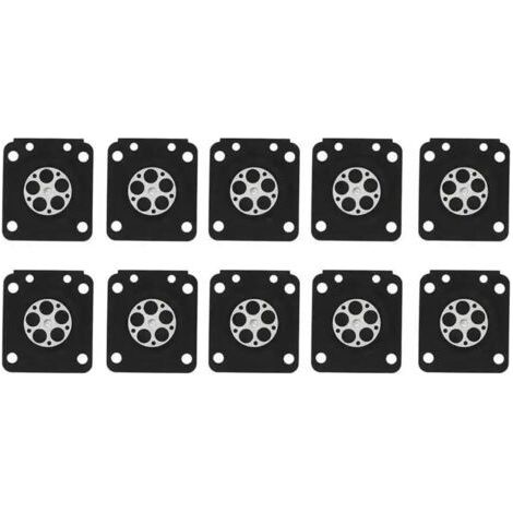 10PCS/Set Joint De Membrane Carburateur Tronçonneuse pour Accessoires pour ZAMA180 (1/5)
