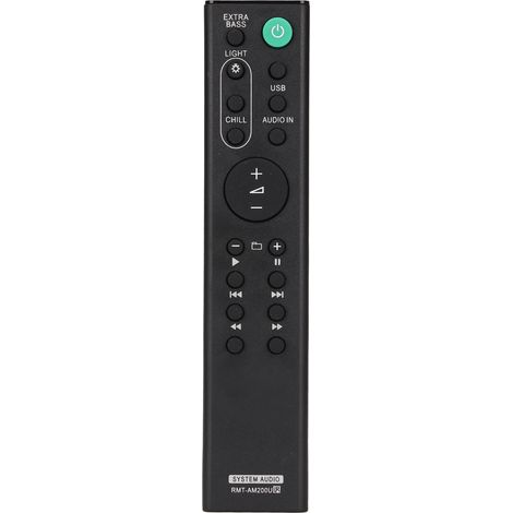 Télécommande de remplacement RMT‑AM200U compatible avec système audio domestique Sony GTK‑XB7 (1/5)