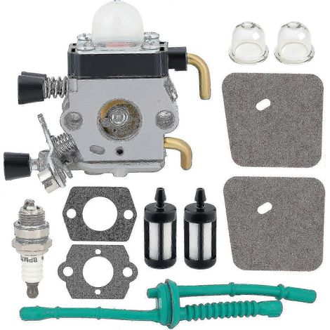 Carburateur FS45 HS45 pour débroussailleuse STHIL FS55R FS38 FS55 FS46 HL45 FS45C FS46C FS55C FS55RC KM55 KM55R C1Q-S97 C1Q-S186 [RbestQ] (1/4)