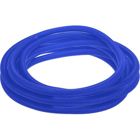 Gaine Fendue pour Câbles 1"(23mm) Diamètre Intérieur 50FT(15m) Gaine Protectrice Résistante À La Chaleur Et Au Froid -40F À 257F Conduit Flexible en Plastique Électriques, Bleu (1/5)