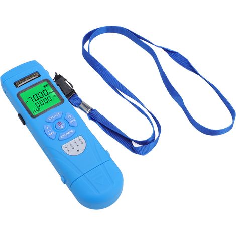 Testeur de Fiber optique-70 à + 10dBm OPM 850-1650nm, 15KM de test VFL RJ45, Rechargeable avec lumière LED (1/5)