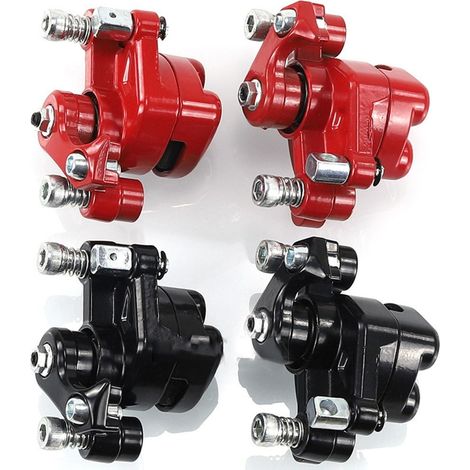Brake Caliper - Rear Disc Brake Caliper with Pads - For Motovox MBX10 MBX11 Pocket Bikes Mini Choppers - 50-51 mm Bolt Spacing - 1 Unit (1/5)
