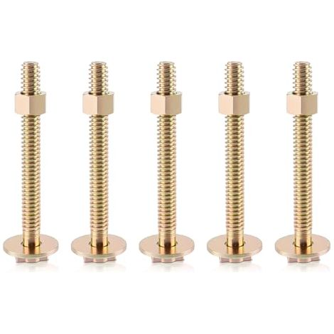 Lot de 4 boulons de cage de frein 800921, boulons de cage pour chambre de frein à ressort pneumatique, boulon de cage pour semi-camion, remplacement pour Bendix 800921 TR800921 460-9007003 (1/5)