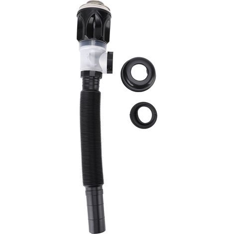 Tuyau de vidange d'évier extensible et Flexible, Kit de piège en P sans odeur pour salle de bains et cuisine (1/5)