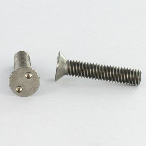 Vis métaux Inviolable Tête fraisée Snake eyes M5X25 Inox A2-1 pièce