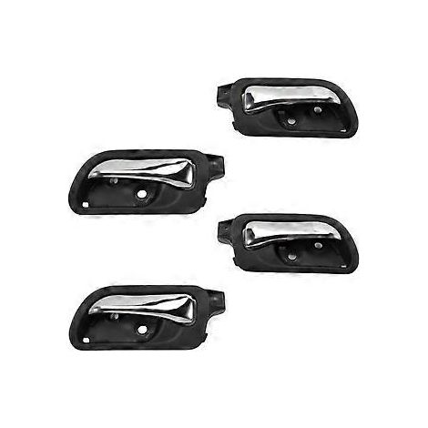 4 Stück verchromte Türgriffe innen (links & rechts) HO1353132 79542 72160SDAA02ZC für Honda Accord SE (1/5)