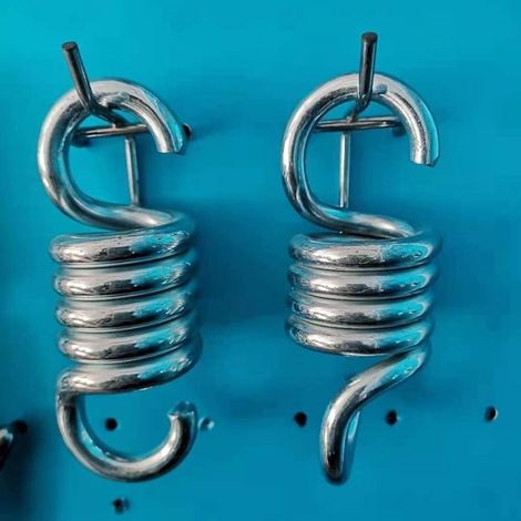 Ressort de suspension renforcé de 10 cm (4 po), poids maximal supporté : 500 kg (1 100 lb), paquet de 2 (1/3)