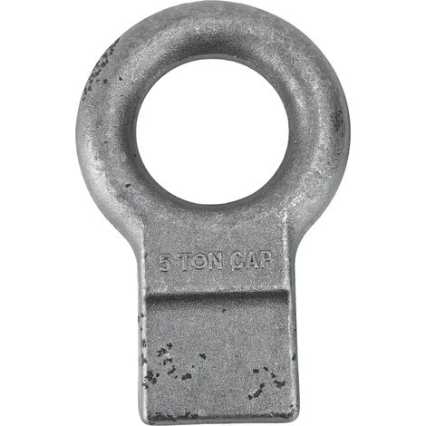 Anneau de Lunette d'attelage à Pintle, en acier au carbone haute résistance, 5 tonnes, œillet de remorquage robuste, ID 64mm, pour caravane, bateau, camping-car (1/5)