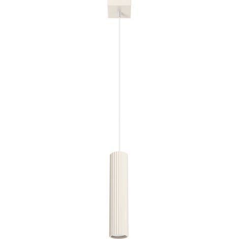 Suspension ambre 1 GU10 beige ALU lumilo 15.459.92 (1/4)