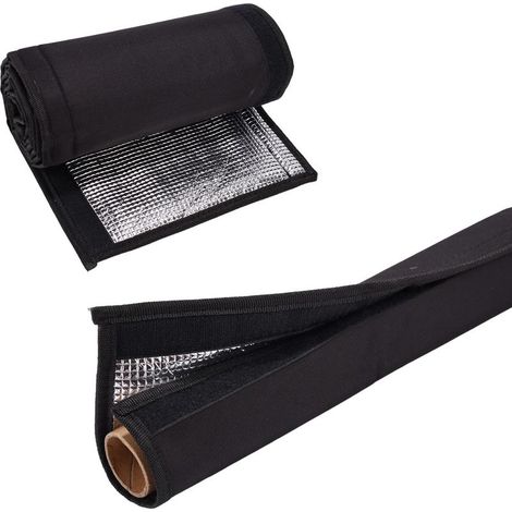 Rohrisolierungsschlauch, 183 x 26 cm, Oxford-Schutzisolierung für Außenrohre von Klimaanlagen mit Aluminiumauskleidung zum Schutz der Außenrohre (1/5)