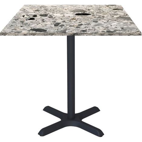 Table 70 x 70 cm - modèle Dina terrazzo cepp