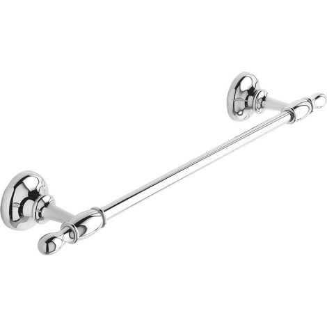 Porte-serviettes en laiton chromé, longueur 45 cm Capannoli Serie900 905/45    33  Chromé - L. 450