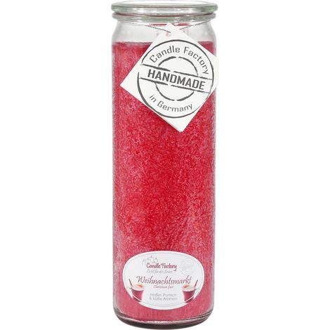 Candle Factory Big Jumbo Weihnachtsmarkt Duftkerze Dekokerze 306166 (1/5)