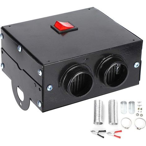 Autoheizung, Autoheizungs-Entfroster, tragbarer Antibeschlagventilator, 500 W (12 V) Schnellheizung (1/5)