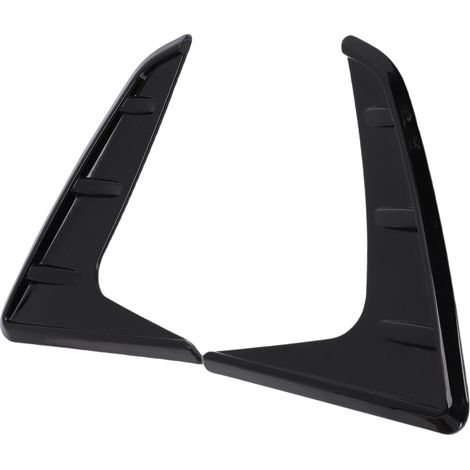 Grille de trou d'admission de flux d'air ABS, remplacement d'aile latérale de voiture de sport élégant pour série 3 G20 G21 2019-plus tard noir brillant (1/5)