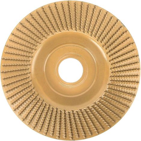 Schleif- und Formscheibe aus Wolframkarbid, verschleißfest, 125 mm, für die Holzbearbeitung, Golde (1/4)