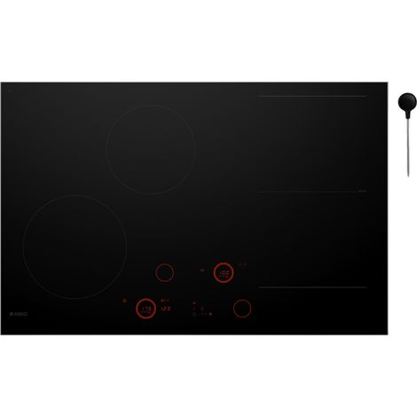Asko HID824GC Noir Intégré 80 cm Plaque avec zone à induction 4 zone(s)