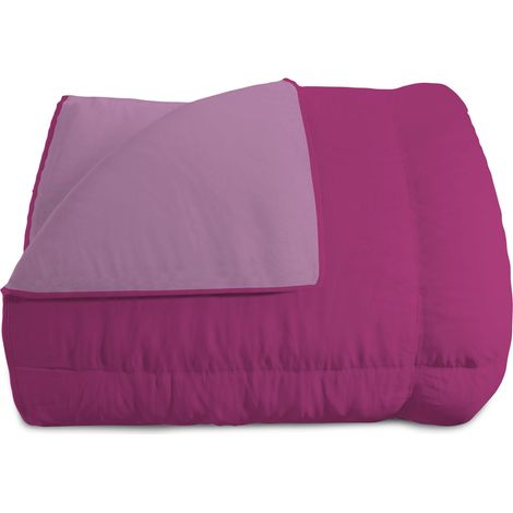 Trapunta Invernale Matrimoniale Doubleface 300gr Lilla/Fuxia (1/5)