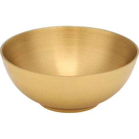 Bol de Sacrifice Bouddhiste, Délicat Populaire Bol en Laiton Pur Bouddhiste Fournir Dieu et Bouddha Culte Ustensile 3,2 Pouces (1/5)
