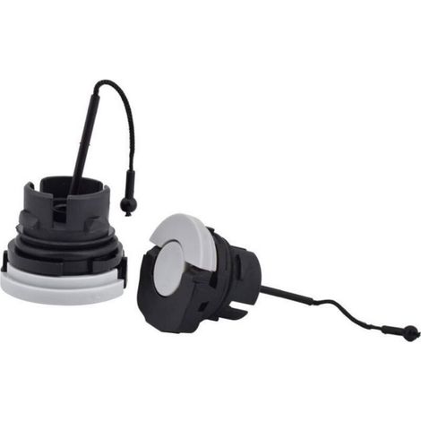 Bouchon De Reservoir D Essence - Bouchon D Huile - Pour Tronconneuse - 1 Grand 1 Petit - 2 Pieces (1/4)