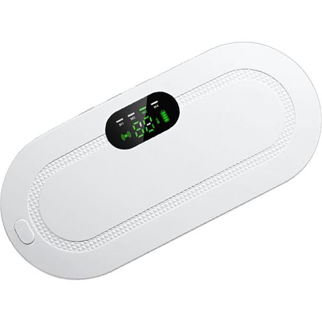 Coussin Chauffant Portable sans Fil pour Femmes - 3 Niveaux de Chaleur, 4 Modes, Rechargeable par USB, Ceinture Abdominale pour soulager Les douleurs menstruelles, Le Dos et Le ve (1/4)