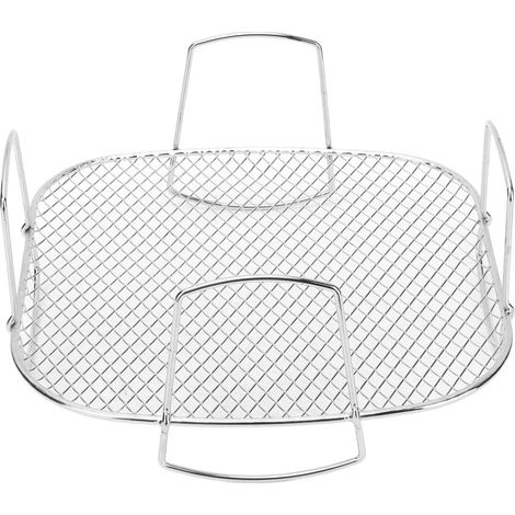 Grille à frites en acier inoxydable, support de cuisson pour four, refroidisseur de frites (1/5)