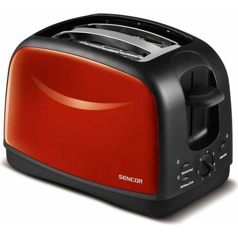 Sencor STS 2652RD Toaster rot und schwarz 850W