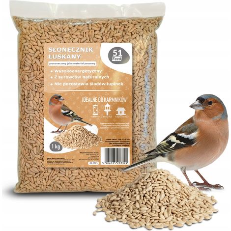 51FEED SEMI DI GIRASOLE SGUSCIATI 1kg