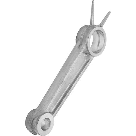 Aluminium-Pleuelstange 80 mm für Pumpen 0,67/0,48 Luftkompressorzubehör 5,5 kW Doppelbolzen (1/5)