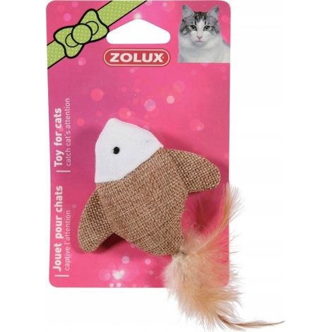 Zolux Fisch mit Feder 7,5 cm - Fisch mit Feder 7,5 cm