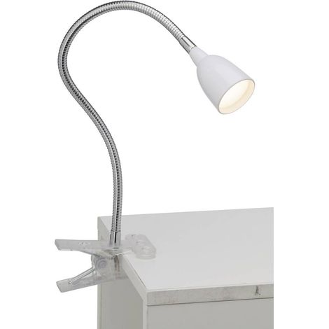 Brilliant Antony lampada a clip grigia 38 cm LED (1/4)