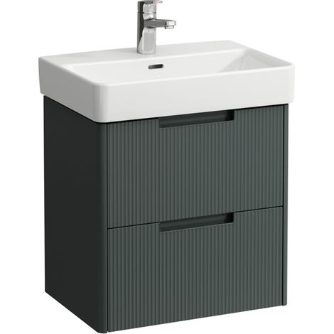 LAUFEN Juna Waschtischunterbau, 2 Schubladen, inklusive